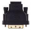 Адаптер Buro DVI-D (m) -  HDMI (f),  GOLD ,  черный [bhp ret ada_hdmi-dvi]