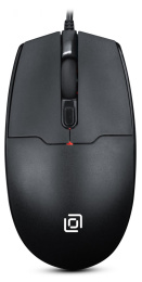 Мышь Оклик 147M черный оптическая 2000dpi USB 4but (1454525)