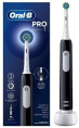 Электрическая зубная щетка Oral-B Cross Action Pro 1 500/D305.513.3, насадки для щётки: 1 шт, цвет: черный