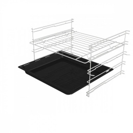 Духовой шкаф электрический Gorenje BO6725E02NBG,  77л,  дверца с 2 стеклами,  черный