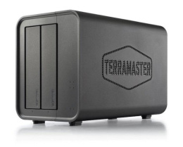 Система хранения данных TerraMaster F2-212 tower NAS QC 1,7Ghz ARM/1Gb/JBOD,RAID0,1,TRAID/up to 2 HS SATA 3,5' or 2,5' /1xUSB3.0/1xUSB2.0/1xGbE RJ-45/iSCSI/1xPS/1YW repl F2-211