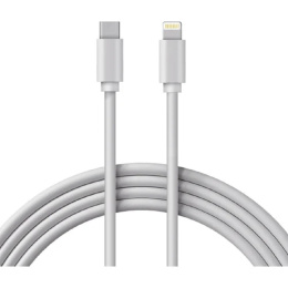 Rexant 18-1129 Кабель Lightning – Type-C 3A, 1м, ПВХ, белый