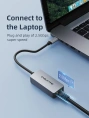 USB-Хаб CABLETIME CB57G (CT-CML2500-AG) – USB 3.0 Type-C, 2.5G RJ45 для ноутбуков