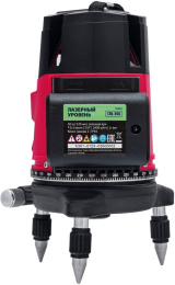 Лазерный уровень MTX crl-30g 30 м зеленый луч акк. li 2400 mah резьба 5/8" 35036