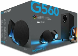 Колонки Logitech G560 Lightsync PC 2.1 черный 240Вт