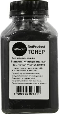 Тонер NetProduct для Samsung ML-1210/1710/1640/1910 80г
