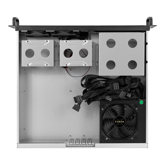 Серверный корпус ExeGate Pro 2U400-04 RM 19", высота 2U, глубина 400, БП 500PAS, 2*USB EX299984RUS
