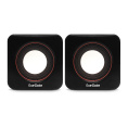 Акустическая система 2.0 ExeGate Disco 160 (питание USB, 2х3Вт (6Вт RMS), 100-20000Гц, черный, Color Box) EX287050RUS