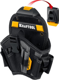 Сумка для инструментов Kraftool KH-17 17карм. черный/желтый 38768