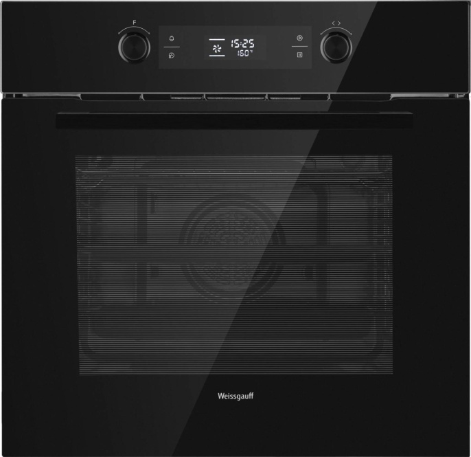 Духовой шкаф WEISSGAUFF EOM 691 PDBS Steam Clean, черный