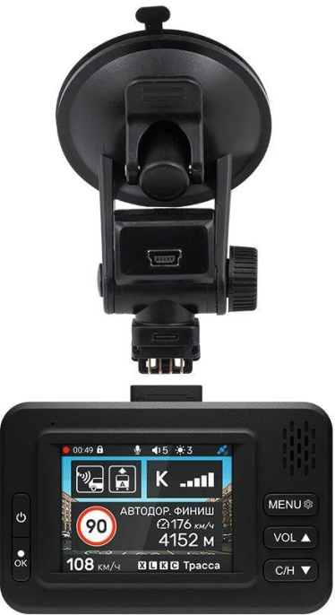 Видеорегистратор-радар детектор Incar SDR-45 Tibet GPS черный