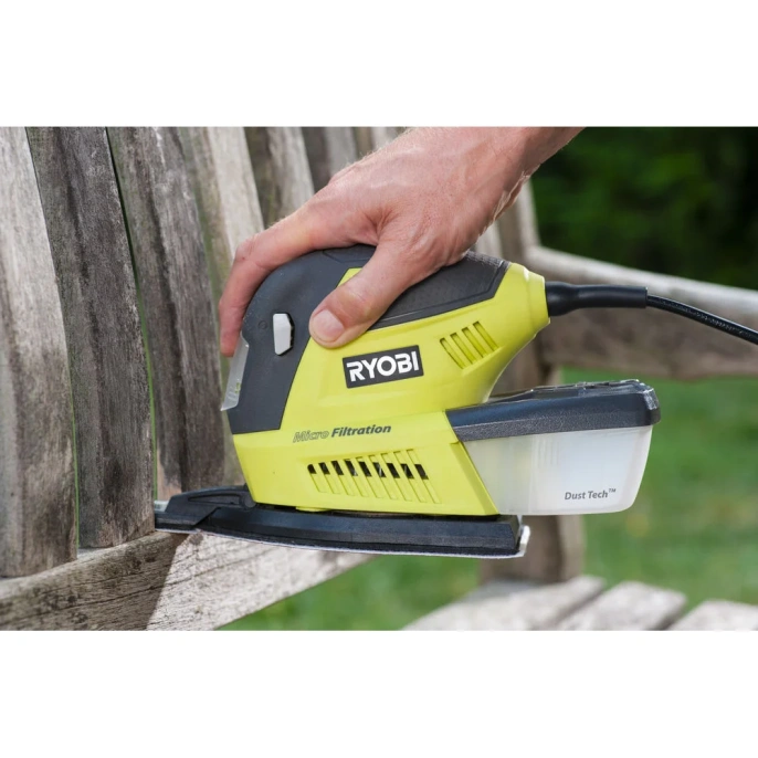 Универсальная шлифмашина Ryobi + 30 шлифлистов RMS180-SA30 5133002910