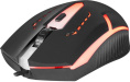 Мышь проводная DEFENDER Flash (Вспышка) MB-600L черный (USB, 1200dpi, 4but) (52600)
