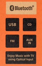 Музыкальный центр Panasonic SC-TMAX10GSK, 300Вт, с караоке, Bluetooth, FM, USB, CD, черный,