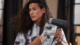 Фен Philips BHD351/10, 2100Вт, черный