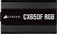 Блок питания Corsair ATX 650W CX650F 80+ bronze (24+4+4pin) APFC 120mm fan color LED 7xSATA Cab Manag RTL