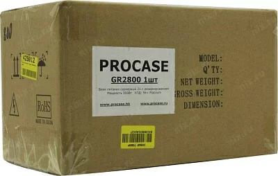 Procase Блок питания с резервированием GR2800