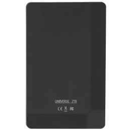 Внешний HDD Mirex UNIVERSE BLACK 2TB 2.5'' USB 3.0, черный корпус 13630-UHDUVB20