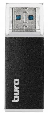 Картридер внешний Buro BU-CR-3104, черный
