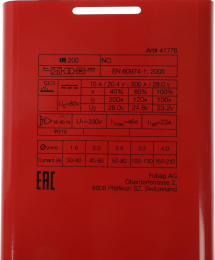 Сварочный аппарат FUBAG IR 200,  инвертор [41776]