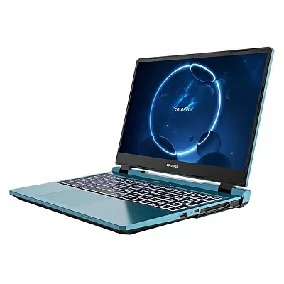 Ноутбук Colorful P15 23 Intel Core i5-12450H/16Gb/SSD512Gb/RTX 4060 8Gb/15.6"/IPS/FHD/144Hz/Win11/blue (A10003400430)