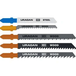 Набор полотен T101B, T101AO, T111C, T144D, T118A по дереву и металлу 5 шт Uragan 159488-5_z02