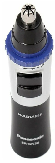 Триммер Panasonic ER-GN30-K черный насадок в компл:1шт