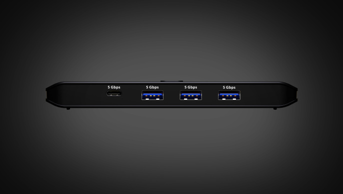 ATEN US5324-AT Переключатель, электрон., USB, 2 ПК 4 устройства, 2 USB C-тип 3 USB A-тип + C-тип, Female, со шнурами A-A/A-C 1.5м., USB 3.2 Gen1