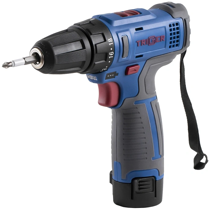 Аккумуляторная дрель-шуруповерт ТРИГГЕР 20101 Тов-181555