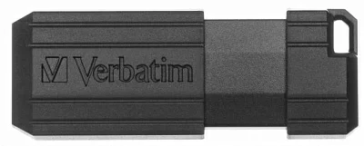 Usb накопитель Verbatim PINSTRIPE 16GB USB 2.0 Flash Drive (Black)