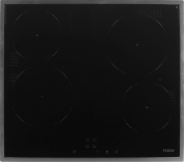 Варочная поверхность Haier HHY-C64NFB черный/нержавеющая сталь (TD0032396RU)