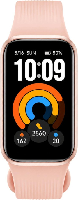 Фитнес-трекер Xiaomi Smart Band 11 Active TFT корп.:розовый рем.:розовый BHR09AGGL