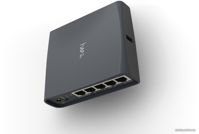 Роутер беспроводной MikroTik hAP ac lite TC (RB952UI-5AC2ND-TC) AC750 10/100BASE-TX черный