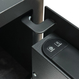 Сейф мебельный LockSworth VS4526 взломостойкий встраиваемый 250x350x250мм электронный/ключевой/биометрический