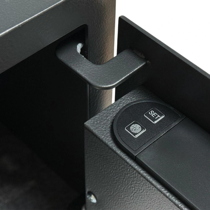 Сейф мебельный LockSworth VS4526 взломостойкий встраиваемый 250x350x250мм электронный/ключевой/биометрический