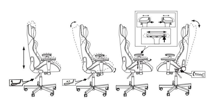 Кресло игровое Zombie VIKING 7 KNIGHT Fabric голубой ткань/эко.кожа с подголов. крестов. металл (VIKING 7 KNIGHT BL)