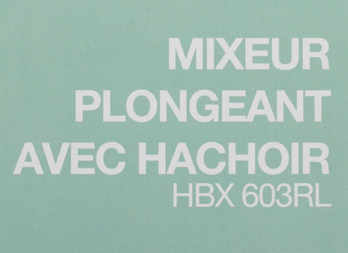 Блендер погружной Gorenje HBX603RL 600Вт бежевый