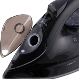 Утюг DOMFY DSB-EI603,  с паровым ударом,  2600Вт,  с автоотключением,  черный