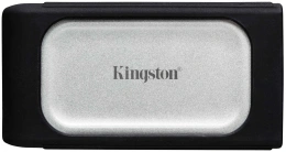 Внешний накопитель SSD Kingston XS2000 4TB SXS2000/4000G интерфейс USB 3.2 Gen 2x2, 20 Гбит/с, 3D NAND, материал корпуса: металл/пластик, резиновый чехол,IP55, цвет серый