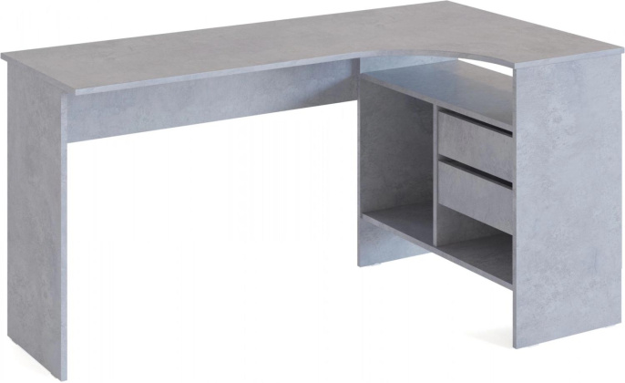 Стол компьютерный Сокол СПм-25 П, ЛДСП, бетон
