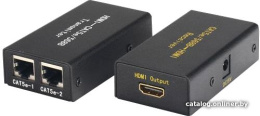 Разветвитель Espada HCL0101 HDMI Extender HDMI 19F- 2xRJ45 - HDMI 19F, ver1.2a, до 10м