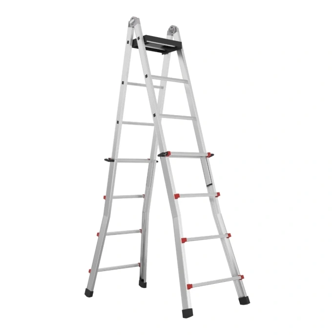 Телескопическая лестница-стремянка Svelt Scalissima 8+8 SSCAL008