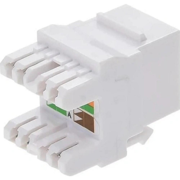 5bites Модуль KJU55-02W KEYSTONE JACK / UTP / 5E / 110 IDC / 180°