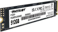 Накопитель SSD M.2 2280 M PCI Express 3.0 x4 Patriot 512GB P320 P320P512GM28 3000/2200 MBps TLC.