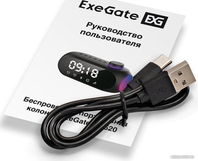 BT-колонка-часы ExeGate Yo 520 EX294946RUS