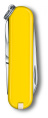 Нож перочинный Victorinox Classic SD Sunny Side (0.6223.8G) 58мм 7функц. подар.коробка