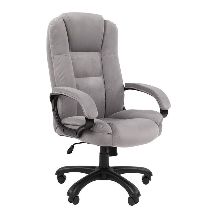 Офисное кресло Chairman Home 600 Россия ткань Т-53 серый 7158674