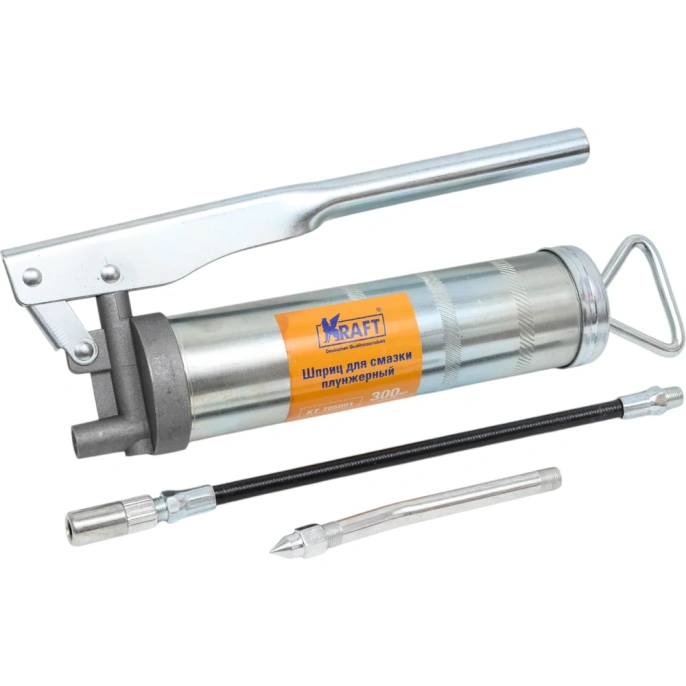 Шприц для смазки KRAFT плунжерный Master 300 мл KT 705001