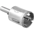 Коронка с центрирующим сверлом по стеклу и керамике (25х55 мм) Vertextools 336-25-55