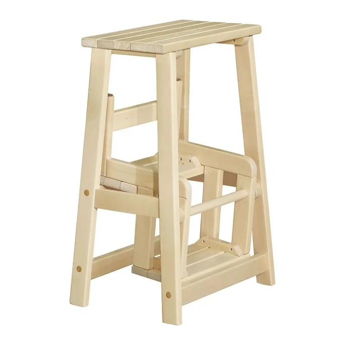 Табурет-стремянка Мебелик лак 7574